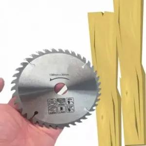 [셀러에이드]136MM 5인치 충전용 목공톱날 40날