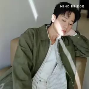 (택가 179,000원)마인드브릿지 스웨이드집업블루종_2컬러