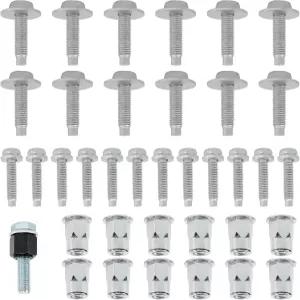 2013-2019 닷지 RAM 1500 2500 3500용 CHENACC 사이드 스텝 하드웨어 장착 키트 2014-2019 4500 5500