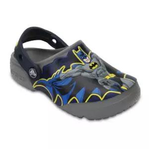 크록스 키즈 배트맨 패치 클로그 아동 샌들 플립 슬리퍼_204452-019-MO