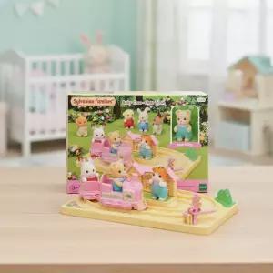 실바니안 패밀리 아기 기차놀이 동물인형 피규어 기찻길 신호등 꾸미기 미니어처 모형 장난감