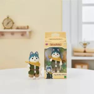 실바니안 패밀리 탐험을 떠나는 허스키 브루스 미니어쳐 동물인형 캐릭터 굿즈 피규어 장난감