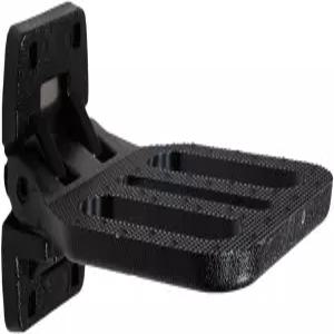 마이티 제품 합금 접이식 트럭 스텝 앤 핸들 블랙 E 코트 마감 유틸리티 침대 본체 안전 그립 및 RV 캠카