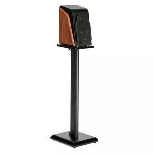 철제 스피커 스탠드 북쉘프 실 선반 강당 서라운드 블랙