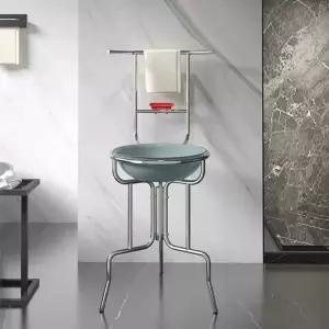 세숫대야 받침대 스탠드 철제 농막 세수대야받침대 수반 거치대