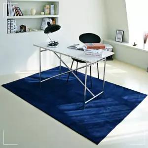 러그 네이비 원형 위드 방수바디필로우 200x250cm 죽부인 커튼 카페트 PWB7F4D0