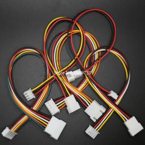 5pcs XH2.54 연장선 23456p XH 2.54mm 남성-여성 커넥터 102030cm 케이블 26AWG