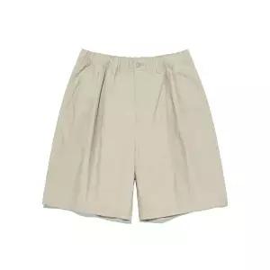 LEE 나일론 투 턱 버뮤다 쇼츠 베이지 LE2402SO06BE 1847866