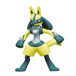 (포켓몬스터) 몬콜레 MS 노란 루카리오/프라모델/선물/완구/장식/애니메이션/학생/어린이/몬스터/미니어처