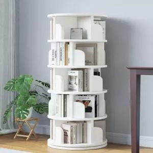 회전 서가 원형 슬라이딩 책장 수납 거실용 거실 틈새 이동식 침실 공간분리 책장 디스플레이