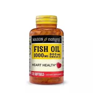 메이슨 내추럴 피쉬 오일 -- 1000 mg 300mg 오메가-3 - 120 소프트젤 기타