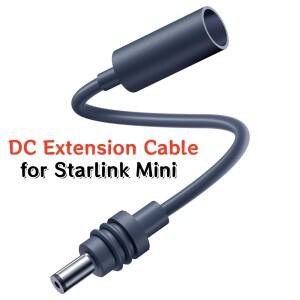 Starlink 미니 소형 DC 연장 케이블 용 기존 전원 18CM 방수 어댑터 교체 액세서리