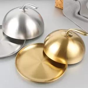 스텐냄비뚜껑 스텐 돔 로스돔 뚜껑 멀티커버 손잡이 스테이크커버 스테인