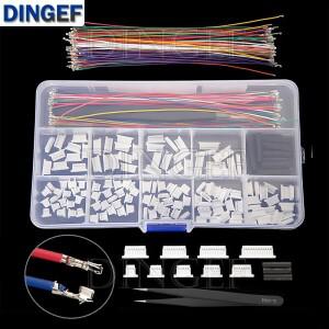 SH1.0MM JST 1mm 케이블 커넥터 키트 Male 헤더 3P-12P GPS 레이싱 드론 와이어용 터미널로 압착된 28AWG