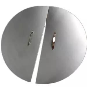 대형 가마솥 뚜껑 냄비 무쇠솥 불판 스테인레스 화덕 솥