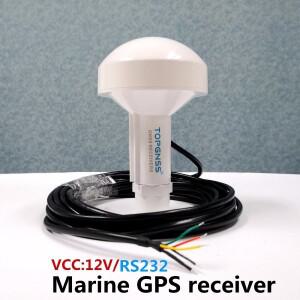 TOPGNSS RS232 GNSS2000 GPS 해양 수신기 안테나 모듈 NMEA 0183 전송 속도 4800 전압 12V 케이블은 5미터