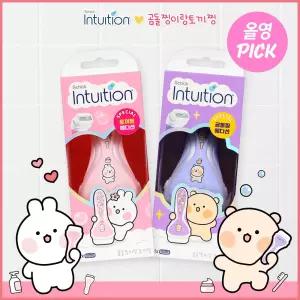 3월 쉬크 인튜이션 토끼찡 곰돌찡 에디션 제모기 2종 택 1 기+날1입 181241