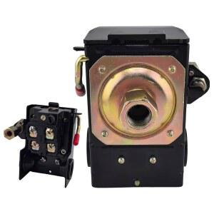 [미국배송] 에어 컴프레서 압력 스위치 단일 포트 컴프레서용 95-125 PSI