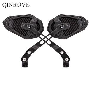 810mm 바이크 오토바이 백미러 스쿠터 알루미늄 합금 화이트 유리 사이드 가와사키  호환  BMW 호환 베스파