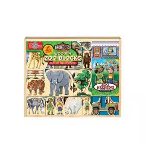 3세 원목 동물그림 블럭 역할놀이 동물원 꾸미기 지능 프리미엄 상상력 어린이 완구
