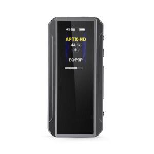 LDAC, aptX 어댑티브, HD, AAC를 갖춘 Fiio BTR13 블루투스 헤드폰 앰프(듀얼 CS43131 3.5mm 언밸런싱 및 4.4mm 밸런스 출력)(블랙)