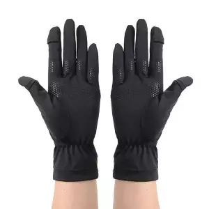 TBZ 블랙 스포츠용 2컷 디자인 여성장갑 반장갑