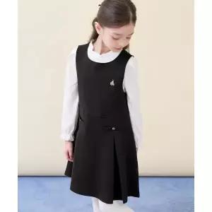 매장정품 빈폴 키즈 BEANPOLE KIDS 클래식 베스트형 저지 원피스 블랙 BI6171G065 146029