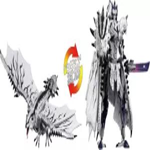 트랜스포머 타카라 토미 몬스터 헌터 실버 라탈로스 프라임 성인 수집품 액션 피규어 15세+