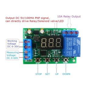 10A DC 12V 24V 36V 48V 납산 배터리 UPS Diy 모듈 충전기 방전기 자동 제어 스위치 보드 저전압 과전압