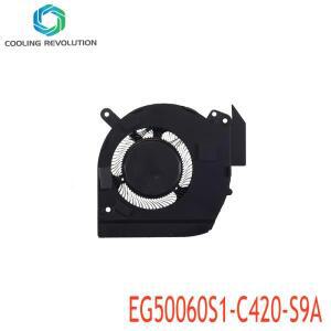 Dell Latitude 5401 DP/N 0WG3PW용 노트북 CPU 냉각 팬 EG50060S1-C420-S9A DC5V 0.39A 4핀