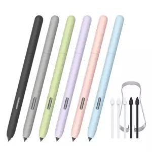 아트박스 뷰씨 갤럭시탭 S펜 실리콘 원톤슬림 커버 케이스 펜촉