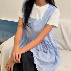 아이우먼 네모미니폼프릴원피스 YPV037M508 빅사이즈 (40017083A)