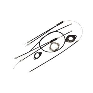 B 자이로 산악 자전거 브레이크 케이블 세트 스피너 로터 포함 앞 뒤 상단 하단 사용하기  하우징