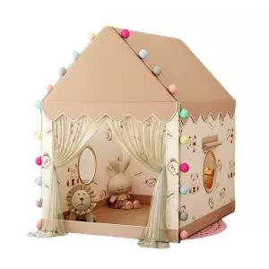 공주 이층침대 텐트 캐노피 집 방 작은 놀이방