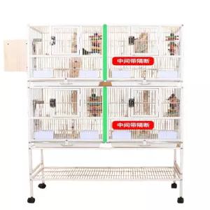 대형 3단 새장 빌라형 앵무새장 이동식 사육장