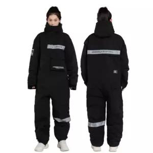 겨울작업복 방한복 패딩 겨울 정비복 작업복 일체형 방한 상의 근무복