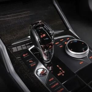 3피스 세트 크리스탈 기어 시프트 노브 레버 스틱 핸들 BMW 호환 5 6 7 시리즈 x3 x5 x6 f30 g15 f01 g20 g