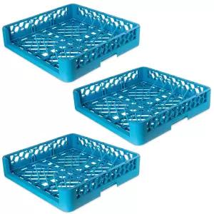 칼라일 푸드서비스 제품 RSP14 옵티클린 베이커리 트레이 및 시트 팬 랙 파란색(3팩)
