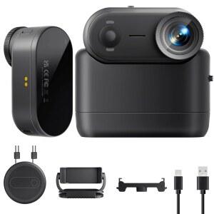 [미국배송] 4K 30FPS POV 카메라 33FT 방수 기능이 있는 휴대용 브이로그 64GB 소형 액션 카메라 EIS 안정화 핸즈프리 바디캠 150 경량 엄지 바디캠 5시간 배터리 수명 어디에나 장착 가능