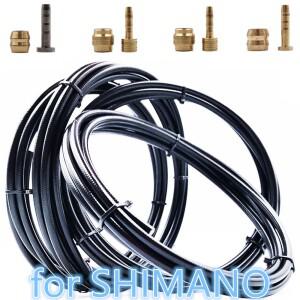 산악 자전거 유압  브레이크 호스 커넥터 인서트 및 올리브 S는 shimano 610 315 SLX XT MTB BH90 BH59 SAR