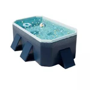 대형 옥상 조립식수영장 접이식 에어 수영장 얕은 휴대용 튜브