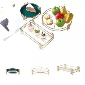 메탈 홀더 3단 2단 트레이 받침대 디저트그릇 스탠드 세라믹 케이크