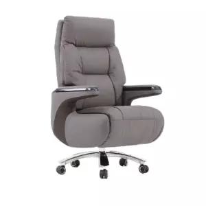 중역 가죽 사 사무실 고급 사무용 리클라이너 임원 대표이사 의자 체어
