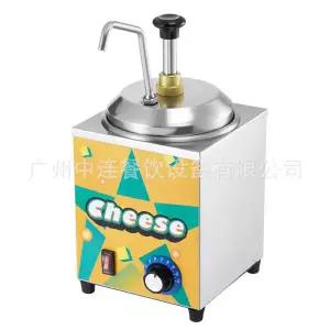 소스 디스펜서 전기 치즈 시럽통 보온 소스통 뷔페