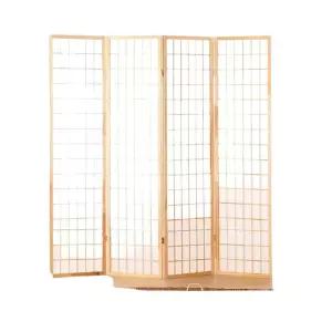 우드 공간분리 칸막이 배경 파티션 가벽 접이식 스크린 가림막 나무 카페 한옥풍 식당