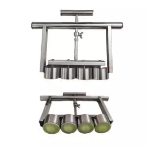 스테인리스 궁중식 도구 제과용 베이킹 상업용 쿠키과자 다공형 손누름형 과자틀 몰드