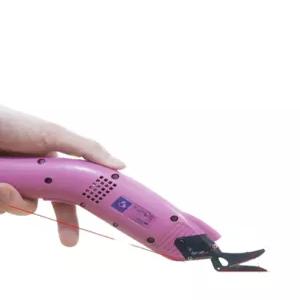 재단가위 원단 가죽 전기 핸드 둥근 의류 재단기 D70 가위 카펫 칼 YJ 충전식