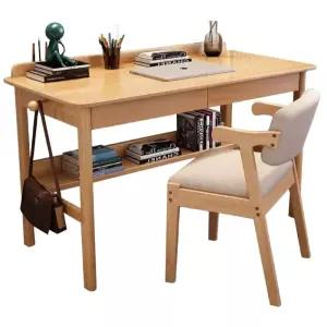 1인용 테이블 고급 서랍책상 원목책상 북유럽 엔틱