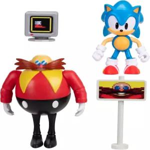 소닉 더 헤지혹 4인치 관절 액션 피규어 웨이브 19 2팩