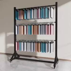 발포지거치대 뽁뽁이 포장지 완충재 보관 홀더 걸이대